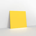 GC130130MY - Mid Yellow Coloured Gummed V Flap Envelopes - Greeting Card Envelopes