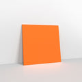 GC130130OR - Orange Coloured Gummed V Flap Envelopes - Greeting Card Envelopes