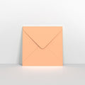 GC130130SP - Salmon Pink Coloured Gummed V Flap Envelopes - Greeting Card Envelopes