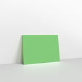 GC133PG - Pale Green Coloured Gummed V Flap Envelopes - Greeting Card Envelopes