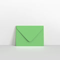 GC133PG - Pale Green Coloured Gummed V Flap Envelopes - Greeting Card Envelopes