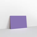 GC133PU - Purple Coloured Gummed V Flap Envelopes - Greeting Card Envelopes