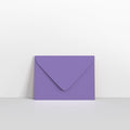 GC133PU - Purple Coloured Gummed V Flap Envelopes - Greeting Card Envelopes