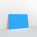 GC152216BB - Bright Blue Coloured Gummed V Flap Envelopes - Greeting Card Envelopes