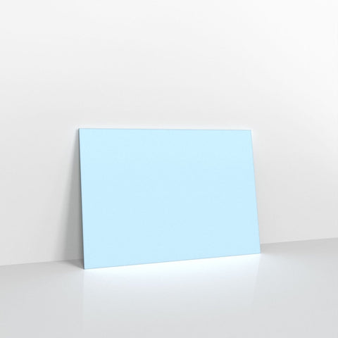 GC152216PB - Pale Blue Coloured Gummed V Flap Envelopes - Greeting Card Envelopes