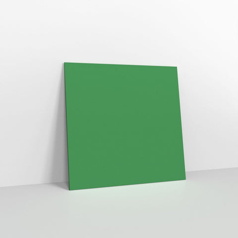 GC155155DG - Dark Green Coloured Gummed V Flap Envelopes - Greeting Card Envelopes