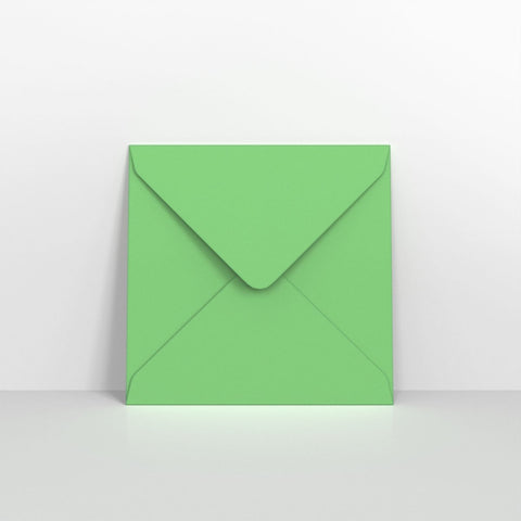 GC155155PG - Pale Green Coloured Gummed V Flap Envelopes - Greeting Card Envelopes