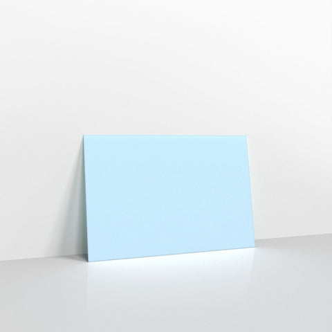 GC65PB - Pale Blue Coloured Gummed V Flap Envelopes - Greeting Card Envelopes