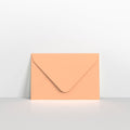 GC65SP - Salmon Pink Coloured Gummed V Flap Envelopes - Greeting Card Envelopes