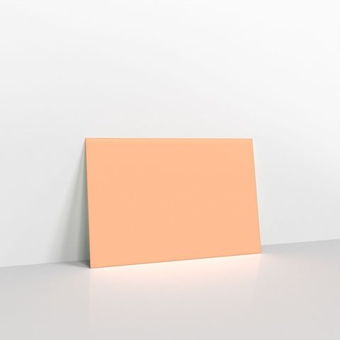 GC65SP - Salmon Pink Coloured Gummed V Flap Envelopes - Greeting Card Envelopes