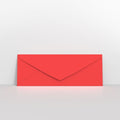 GC80215BR - Bright Red Coloured Gummed V Flap Envelopes - Greeting Card Envelopes