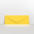 GC80215MY - Mid Yellow Coloured Gummed V Flap Envelopes - Greeting Card Envelopes