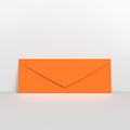 GC80215OR - Orange Coloured Gummed V Flap Envelopes - Greeting Card Envelopes