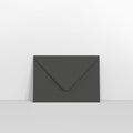 GC95122BL - Black Coloured Gummed V Flap Envelopes - Greeting Card Envelopes