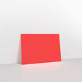 GC95122BR - Bright Red Coloured Gummed V Flap Envelopes - Greeting Card Envelopes