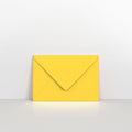 GC95122MY - Mid Yellow Coloured Gummed V Flap Envelopes - Greeting Card Envelopes