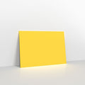 GCC5MY - Mid Yellow Coloured Gummed V Flap Envelopes - Greeting Card Envelopes