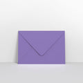 GCC5PU - Purple Coloured Gummed V Flap Envelopes - Greeting Card Envelopes