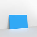 GCC7BB - Bright Blue Coloured Gummed V Flap Envelopes - Greeting Card Envelopes