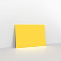 GCC7MY - Mid Yellow Coloured Gummed V Flap Envelopes - Greeting Card Envelopes