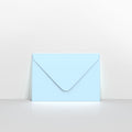 GCC7PB - Pale Blue Coloured Gummed V Flap Envelopes - Greeting Card Envelopes