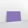 GCC7PU - Purple Coloured Gummed V Flap Envelopes - Greeting Card Envelopes