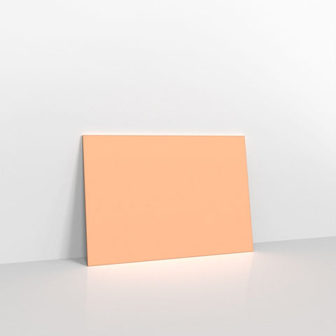 GCC7SP - Salmon Pink Coloured Gummed V Flap Envelopes - Greeting Card Envelopes