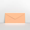 GCDLSP - Salmon Pink Coloured Gummed V Flap Envelopes - Greeting Card Envelopes