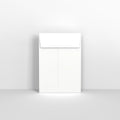 GUS25417825W - 120 - Recycled White Gusset Peel & Seal Envelopes - Gusset Envelopes