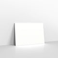 H08125 - White Coloured Gummed Laid V Flap Envelopes - Greeting Card Envelopes