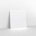 H08130 - White Coloured Gummed Laid V Flap Envelopes - Greeting Card Envelopes