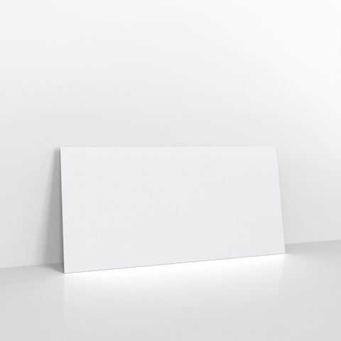 H08DL - White Coloured Gummed Laid V Flap Envelopes - Greeting Card Envelopes