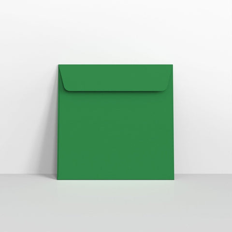 LC155155DG - Dark Green Coloured Peel and Seal Envelopes - Coloured Peel and Seal Envelope