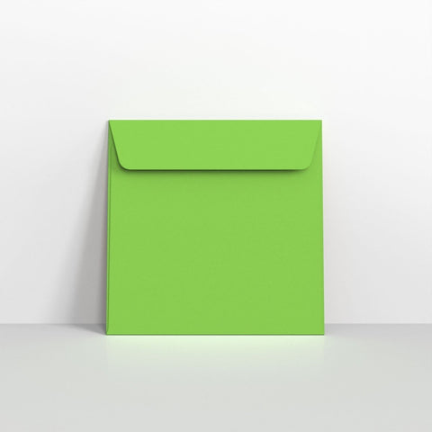 LC155155MG - Mid Green Coloured Peel and Seal Envelopes - Coloured Peel and Seal Envelope