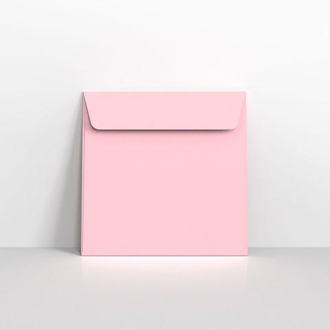 LC155155PP - Pale Pink Coloured Peel and Seal Envelopes - Coloured Peel and Seal Envelope