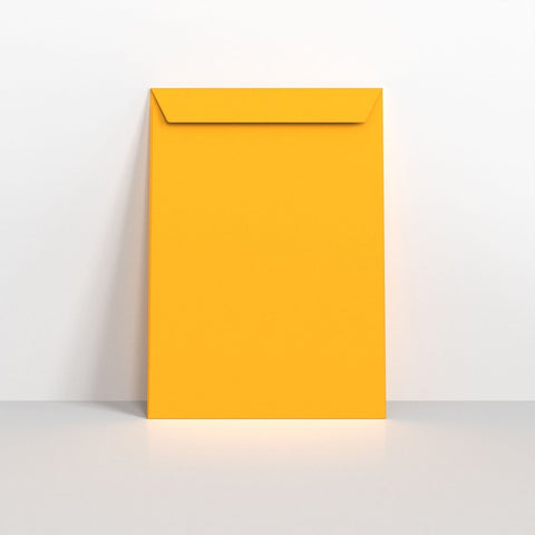 LCC4DY - Dark Yellow Coloured Peel and Seal Envelopes - Coloured Peel and Seal Envelope