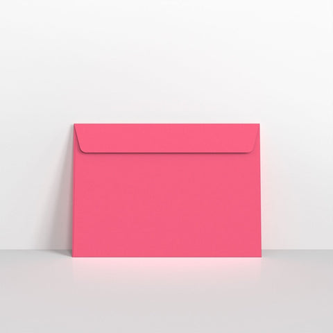 LCC5BP - Bright Pink Coloured Peel and Seal Envelopes - Coloured Peel and Seal Envelope