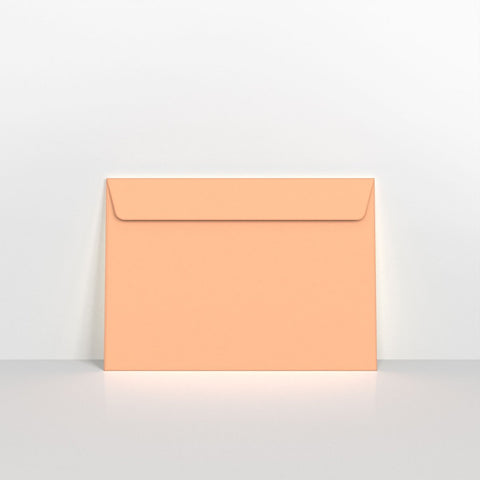 LCC5SP - Salmon Pink Coloured Peel and Seal Envelopes - Coloured Peel and Seal Envelope