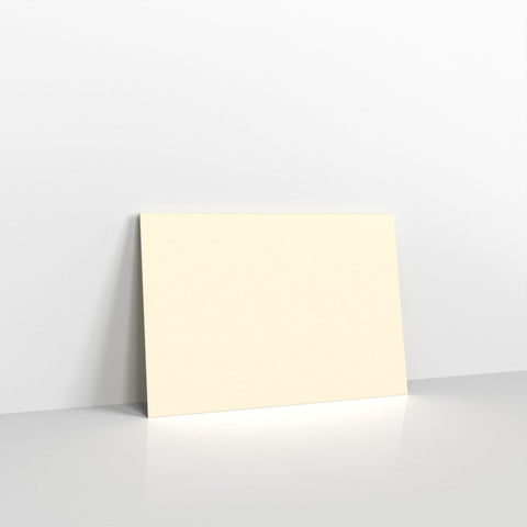 LCC6IVY - LAID - Ivory Coloured Peel and Seal Envelopes - Coloured Peel and Seal Envelope