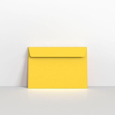 LCC6MY - Mid Yellow Coloured Peel and Seal Envelopes - Coloured Peel and Seal Envelope