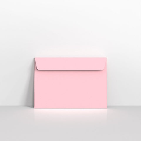 LCC6PP - Pale Pink Coloured Peel and Seal Envelopes - Coloured Peel and Seal Envelope