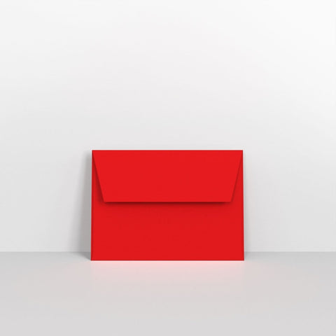 LCC7BR - Bright Red Coloured Peel and Seal Envelopes - Coloured Peel and Seal Envelope