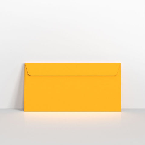 LCDLDY - Dark Yellow Coloured Peel and Seal Envelopes - Coloured Peel and Seal Envelope