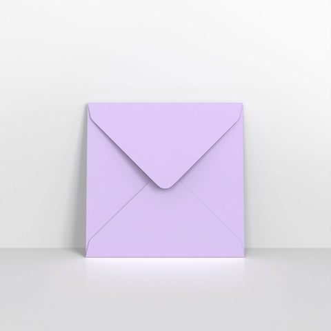 M13130 - Lilac Lustre Coloured Gummed Greeting Card V Flap Envelopes - Greeting Card Envelopes