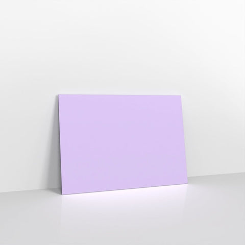 M13133 - Lilac Lustre Coloured Gummed Greeting Card V Flap Envelopes - Greeting Card Envelopes