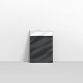 MN1B - Black Matt Finish Foil Envelopes - Matt Foil Envelopes