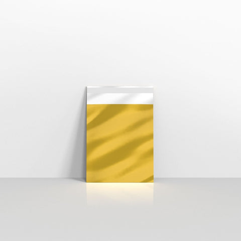 MN1G - Metallic Gold Finish Foil Envelopes - Matt Foil Envelopes