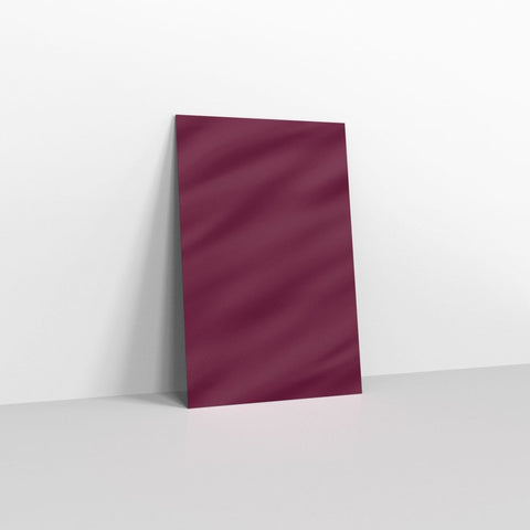 MN4BUR - Burgundy Matt Finish Foil Envelopes - Matt Foil Envelopes