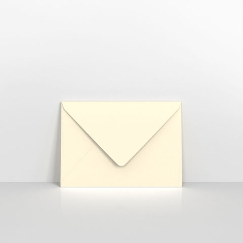 S1895122 - Ivory Wove Coloured Gummed Greeting Card V Flap Envelopes - Greeting Card Envelopes