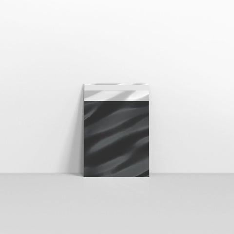 SN1B - Black Metallic Finish Foil Envelopes - Metallic Foil Envelopes